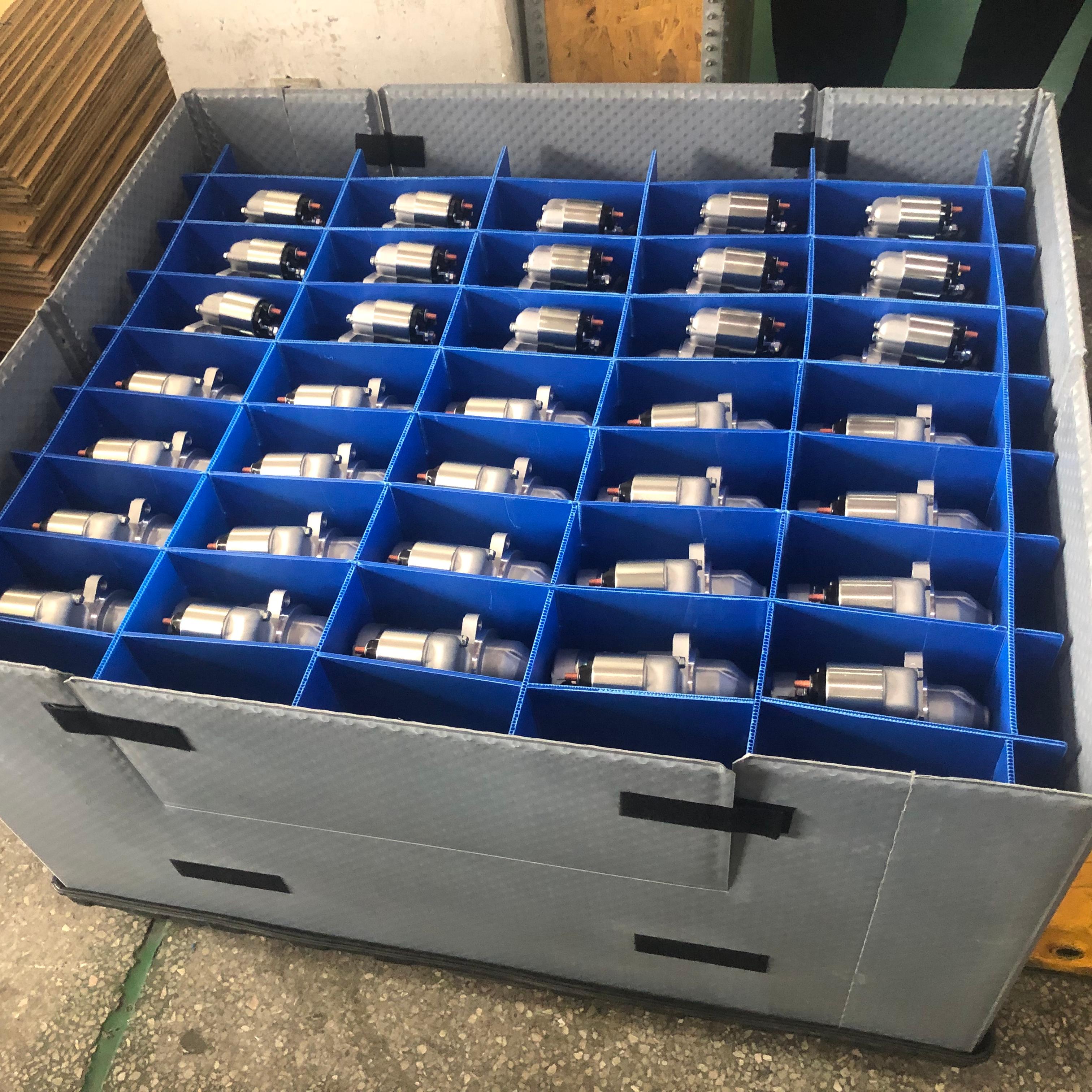 プラスチック中空板格子