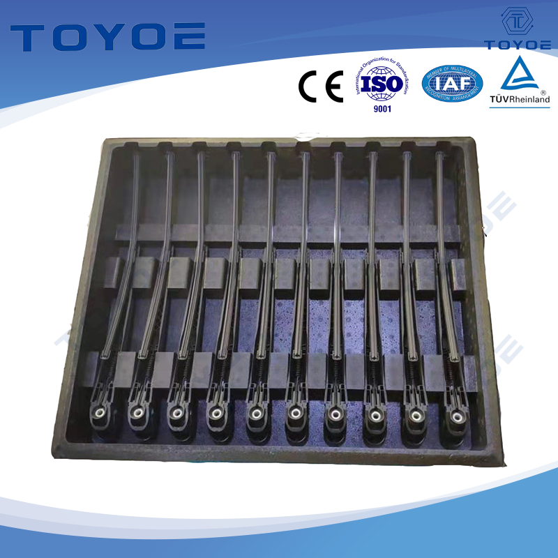 HDPE Boxの層状仕切りは、パーツを衝撃から保護します。