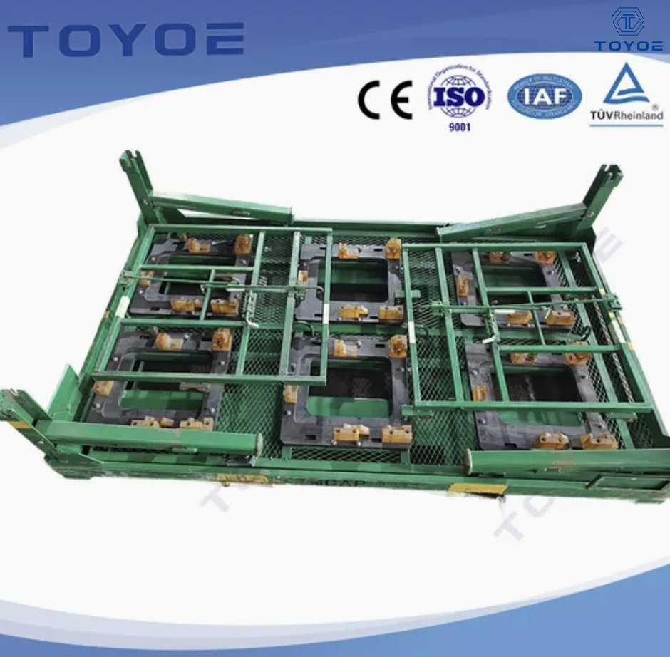 TOYOE 頑丈なスチール製の保管および輸送ソリューション用の自動車エンジン部品ラック