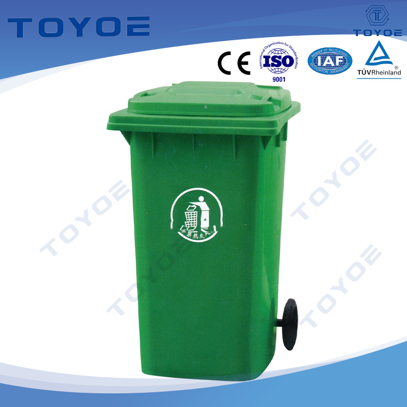 効率的な屋外リサイクルのためのTwincompartment Urban Recycle Station