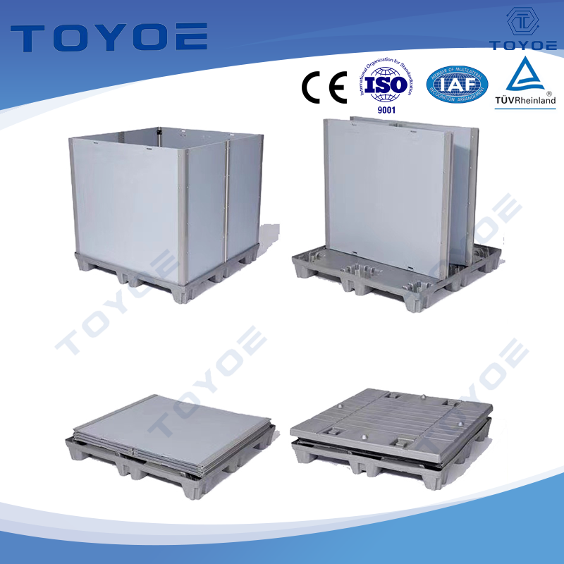 デンソーの自動車部品輸送ボックスは、輸送中の部品を安全に保ちます。