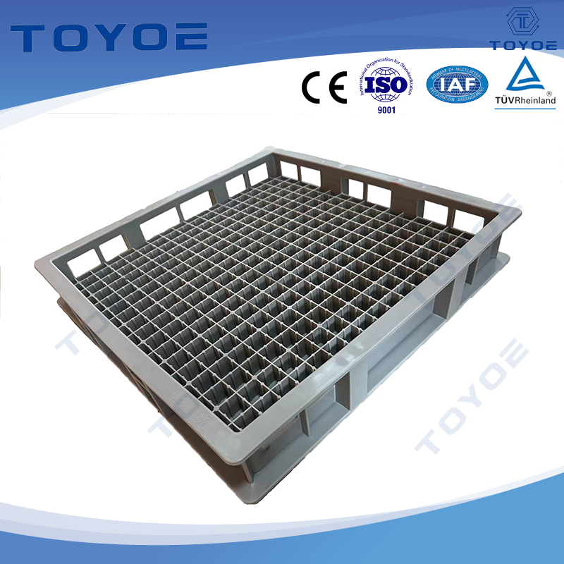 HDPE Boxの層状仕切りは、パーツを衝撃から保護します。