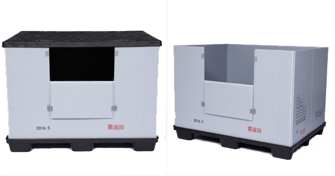 プラスチックの箱