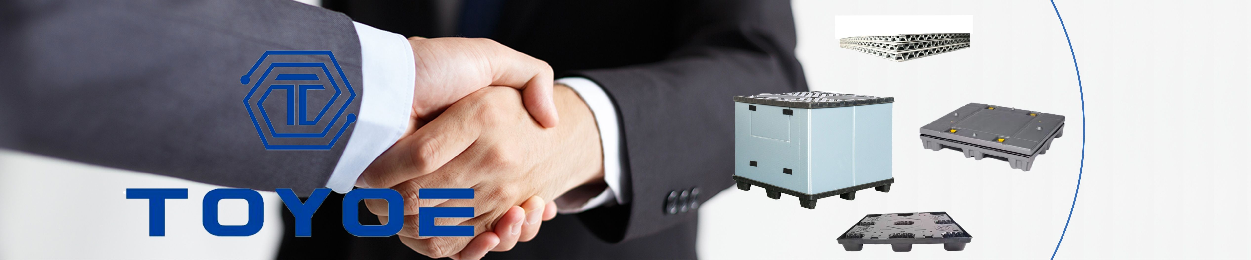 プラスチックパレットボックスは同社の主力製品です