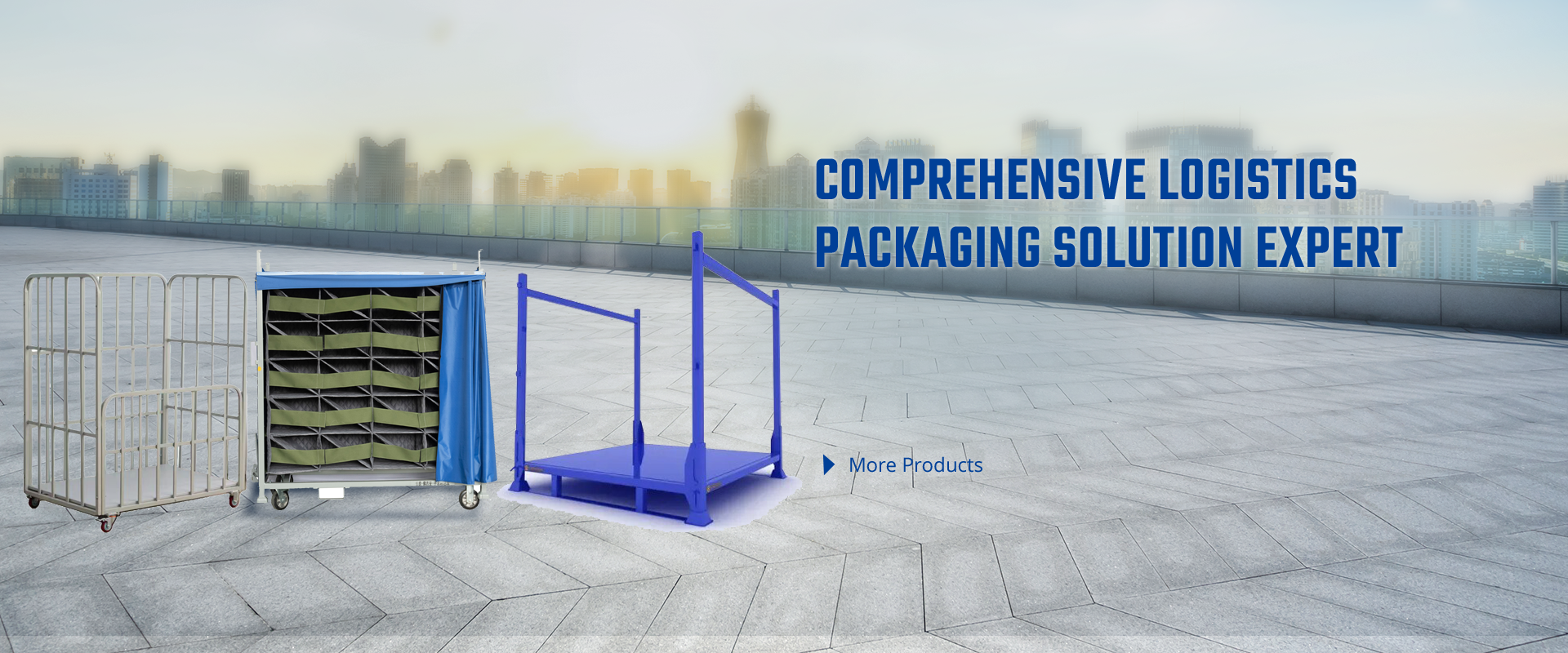 高品質の金属製梱包ラック