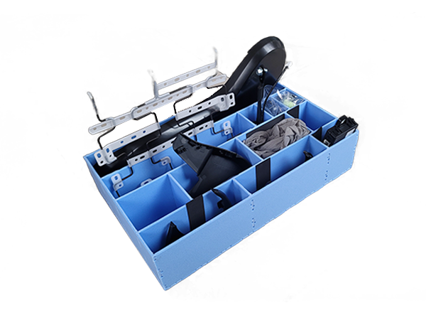 自動車部品の梱包